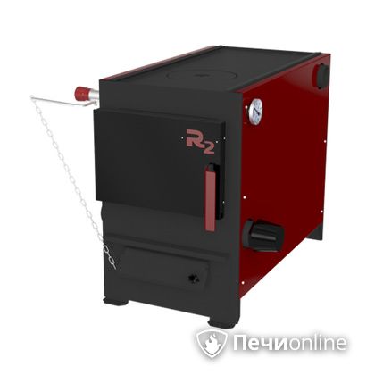 Твердотопливный котел Термокрафт R2 15 кВт конфорка термометр круглый выход в Клине